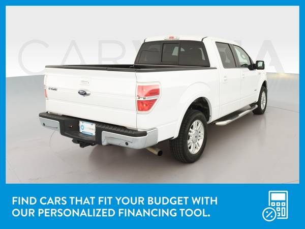 2014 Ford F150 SuperCrew Cab Lariat Pickup 4D 5 1/2 ft pickup White for sale in Placerville, CA – photo 8