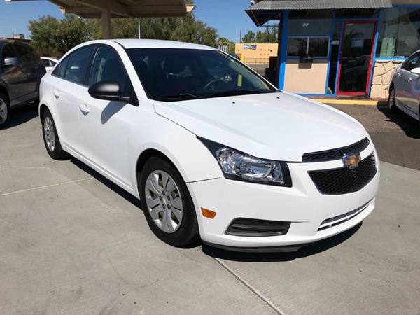 2012 *Chevrolet* *CRUZE* *4dr Sedan LS* White for sale in Scottsdale, AZ – photo 3