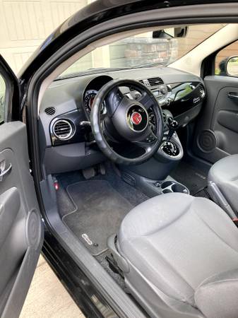2013 Fiat 500 Black Hatchback - excellent condition, low miles for sale in Camas, OR – photo 7