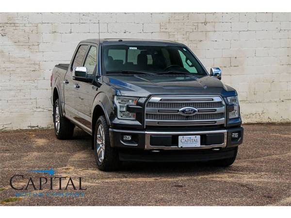 1 Owner '17 Ford F-150 Platinum FX4 4x4 Crew Cab for DIRT CHEAP! for sale in Eau Claire, MN – photo 2