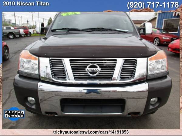 2010 NISSAN TITAN SE 4X4 4DR CREW CAB SWB PICKUP Family owned since for sale in MENASHA, WI – photo 7