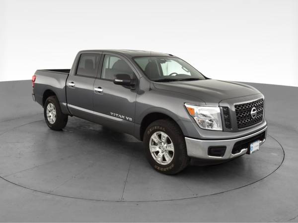2019 Nissan Titan Crew Cab SV Pickup 4D 5 1/2 ft pickup Gray -... for sale in Worcester, MA – photo 15
