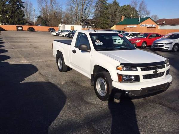 2011 Chevy Chevrolet Colorado Work Truck pickup White - cars &... for sale in Mansfield, OH – photo 14
