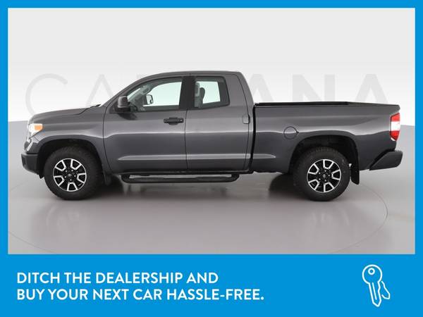 2014 Toyota Tundra Double Cab SR Pickup 4D 6 1/2 ft pickup Gray for sale in Columbus, GA – photo 4