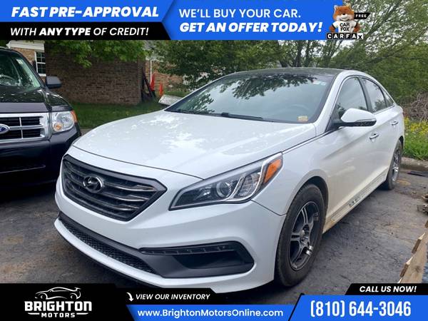 2016 Hyundai Sonata Sport FOR ONLY 191/mo! - - by for sale in Brighton, MI – photo 4