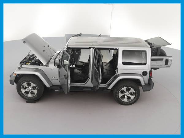 2017 Jeep Wrangler Unlimited Sahara Sport Utility 4D suv Silver for sale in Charlotte, NC – photo 16