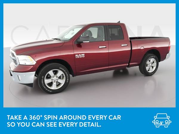 2018 Ram 1500 Quad Cab Harvest Pickup 4D 6 1/3 ft pickup Red for sale in Youngstown, OH – photo 3