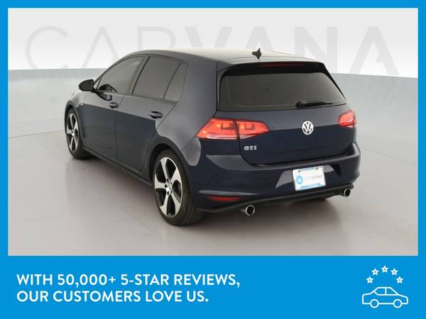 2016 VW Volkswagen Golf GTI SE Hatchback Sedan 4D sedan Blue for sale in Atlanta, CA – photo 6