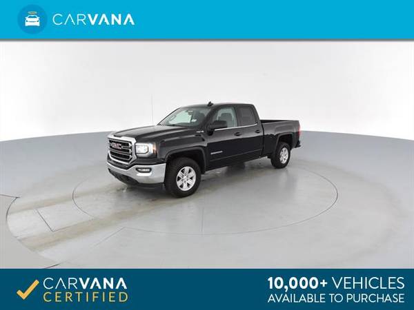 2018 GMC Sierra 1500 Double Cab SLE Pickup 4D 6 1/2 ft pickup Black... for sale in New Haven, CT – photo 5