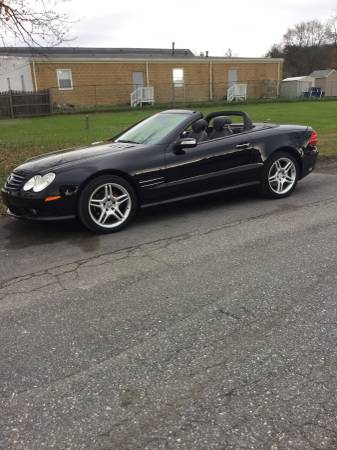 2006 Mercedes Benz 500 SL 2dr At 47k v8 Hard top convertible - cars... for sale in Rosedale, MD – photo 2