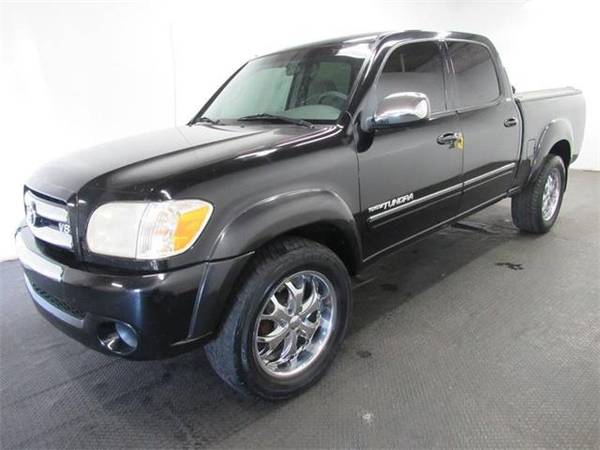 2005 Toyota Tundra truck SR5 4dr Double Cab 4WD SB V8 - Black for sale in Fairfield, OH – photo 2