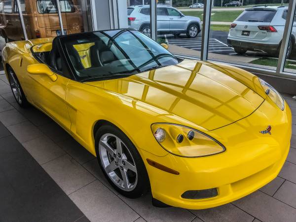 2006 CHEVROLET CORVETTE 3LT CONVERTIBLE NAV/LEATHER/POWER TOP/6 SPEED for sale in Eau Claire, WI – photo 2
