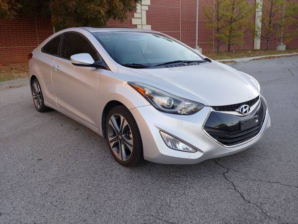 2014 HYUNDAI ELANTRA COUPE LEATHER! NAV! 1 OWNER! MUST SEE! WONT... for sale in Norman, KS – photo 2