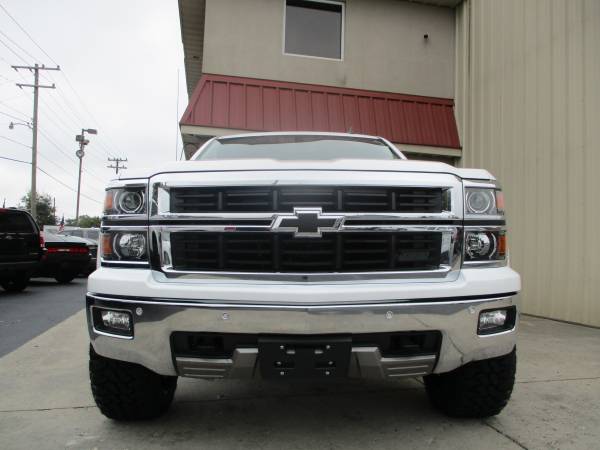 LIFTED 2 OWNR 2014 CHEVY SILVERADO 1500 CREW 4X4 NEW 33X12.50 MTS L@@K for sale in KERNERSVILLE, NC – photo 8