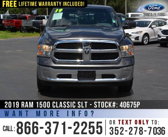 2019 RAM 1500 CLASSIC SLT *** Cruise Control, Flex Fuel, Bluetooth... for sale in Alachua, FL – photo 2