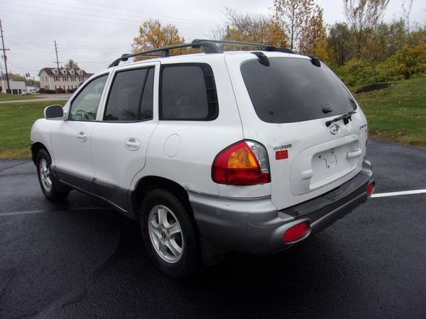 2002 HYUNDAI SANTE FE, 4 WD - cars & trucks - by dealer - vehicle... for sale in Anderson, IN – photo 3