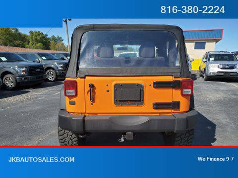 2012 Jeep Wrangler 4WD Sport SUV 2D Trades Welcome Financing Available for sale in Harrisonville, MO – photo 12
