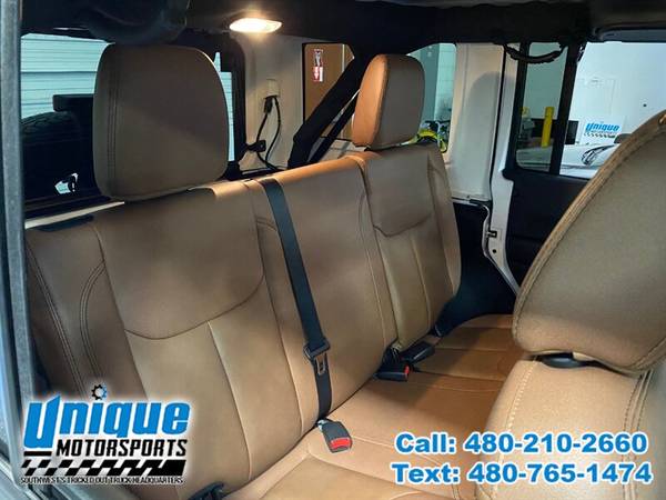 2017 JEEP WRANGLER UNLIMITED SAHARA ~ LOW MILES ~ LOADED ~ EASY FINA... for sale in Tempe, AZ – photo 20