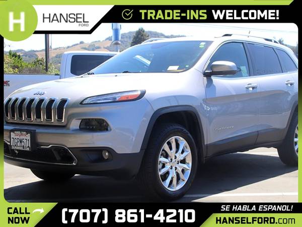 2014 Jeep Cherokee Limited FOR ONLY 372/mo! - - by for sale in Santa Rosa, CA – photo 8