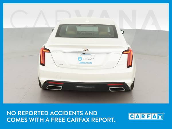 2020 Caddy Cadillac CT5 Premium Luxury Sedan 4D sedan White for sale in Dallas, TX – photo 7