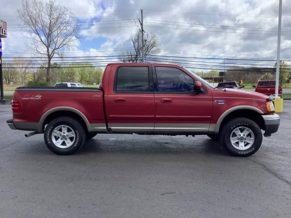 Reliable! 2002 Ford F-150! 4x4! Lariat! Crew Cab! Clean Carfax! for sale in Ortonville, MI – photo 6