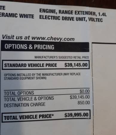 2012 Chevrolet Volt (electric) - cars & trucks - by owner - vehicle... for sale in Ridgeland, MS – photo 14