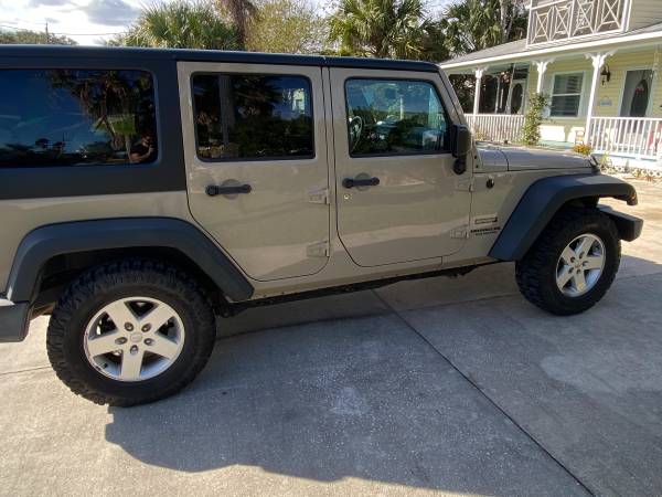 2016 Jeep Wrangler Unlimited 4D - cars & trucks - by owner - vehicle... for sale in St. Augustine, FL – photo 2