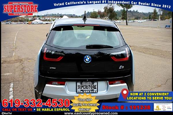 2014 BMW I3 BASE HATCHBACK-EZ FINANCING-LOW DOWN! for sale in El Cajon, CA – photo 3
