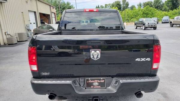 2014 RAM 1500--TRADESMAN--4WD--CREW CAB--38K MILES--BLACK for sale in Lenoir, TN – photo 8