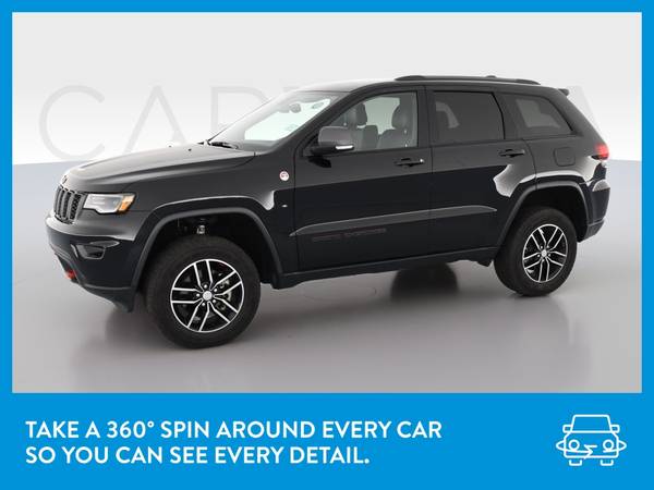 2018 Jeep Grand Cherokee Trailhawk Sport Utility 4D suv Black for sale in Fort Worth, TX – photo 3