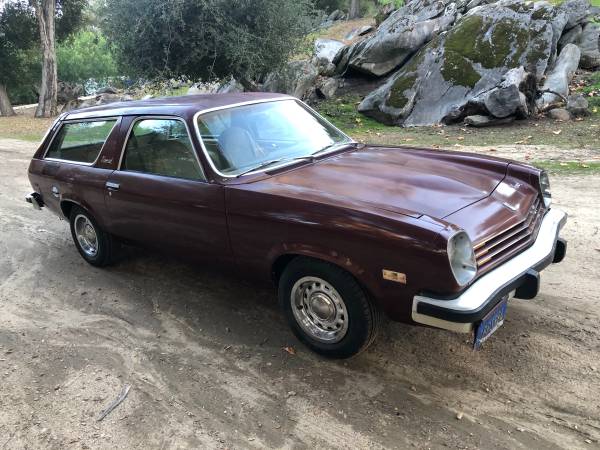 REAL RARE 1976 4 SPEED CHEVY VEGA NOMAD WAGON - - by for sale in Valley Center, CA – photo 4