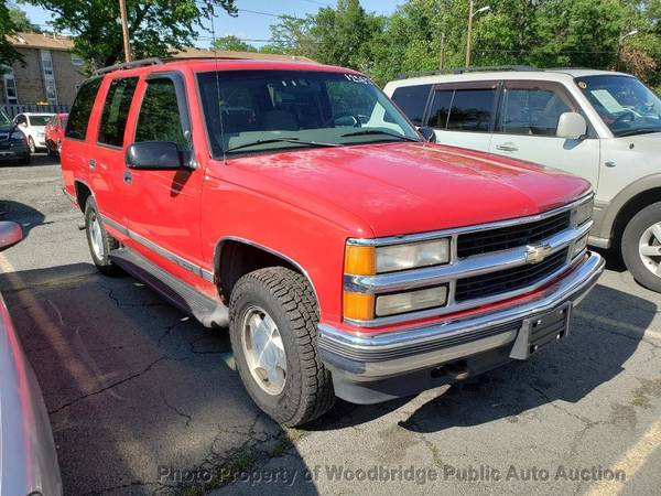 1997 Chevrolet Tahoe 1500 4dr 4WD Red - - by for sale in Woodbridge, District Of Columbia – photo 3