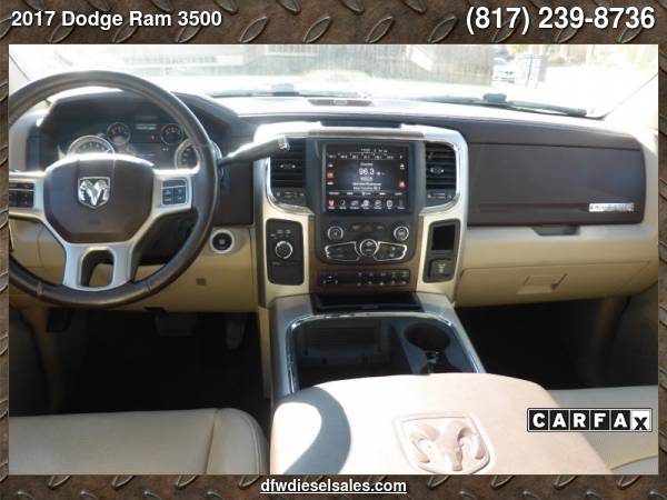 2017 DODGE Ram 3500 Laramie 4x4 Crew Cab CUMMINS PRICED TO SELL !!!... for sale in Lewisville, TX – photo 16