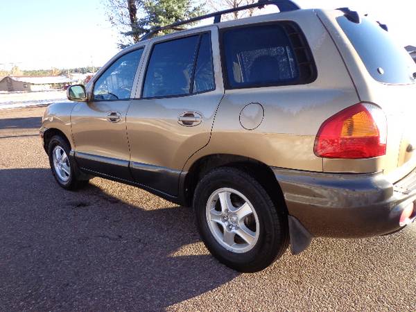 2003 HYUNDAI SANTA FE FWD GAS SAVING 6 CYL LOW MILES REDUCED (SOLD)... for sale in Pinetop, AZ – photo 3