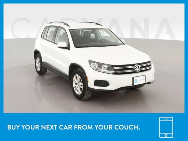 2016 VW Volkswagen Tiguan 2 0T S 4Motion Sport Utility 4D suv White for sale in Oakland, CA – photo 12
