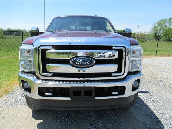 2012 FORD F250 SUPER DUTY LARIAT, Burgundy APPLY ONLINE for sale in Summerfield, TN – photo 19