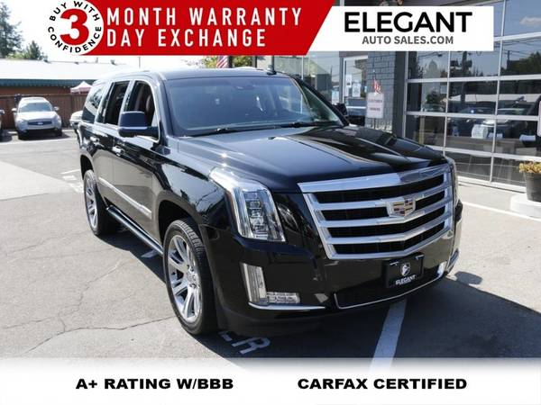 2015 Cadillac Escalade Premium LOADED DVD 3RD ROW HTD COOLED SEATS SUV for sale in Beaverton, OR – photo 4
