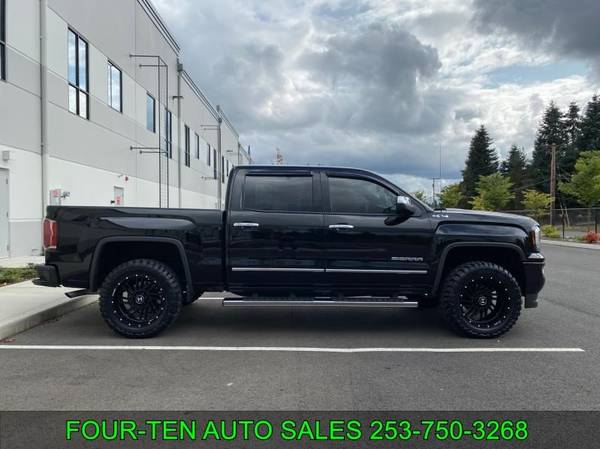 2017 GMC SIERRA SLT 4X4 4WD TRUCK * BLACK OUT * LOW MILES * 1-OWNER... for sale in Bonney Lake, WA – photo 2