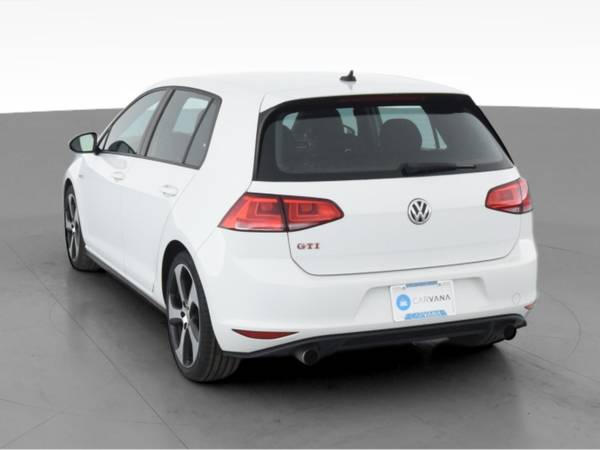 2016 VW Volkswagen Golf GTI S Hatchback Sedan 4D sedan White -... for sale in South Bend, IN – photo 8