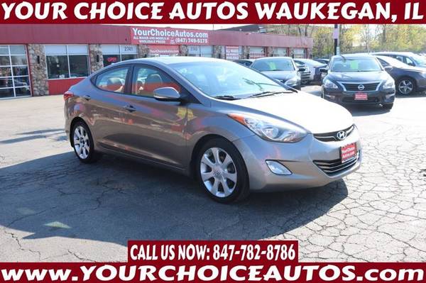 2012*HYUNDAI*ELANTRA*LIMITED LEATHER SUNROF CD ALLOY GOOD TIRES 116982 for sale in WAUKEGAN, IL – photo 3