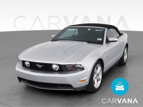 2012 Ford Mustang GT Premium Convertible 2D Convertible Silver - -... for sale in Augusta, WV