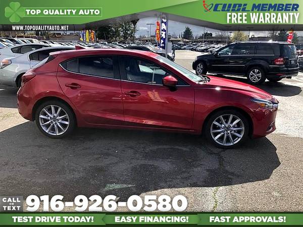 2017 Mazda Mazda3 5-Door Grand Touring Hatchback for only $17,495 -... for sale in Rancho Cordova, CA – photo 9