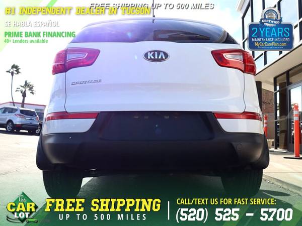 184/mo - 2013 KIA Sportage LX - - by dealer - vehicle for sale in Tucson, AZ – photo 12