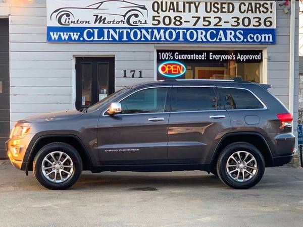 2014 *Jeep* *Grand Cherokee* *4WD 4dr Limited* Black for sale in Shrewsbury, MA – photo 2