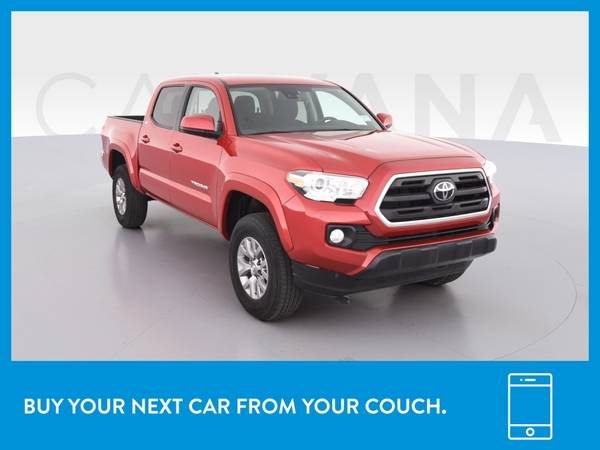 2019 Toyota Tacoma Double Cab SR5 Pickup 4D 5 ft pickup Red for sale in Lafayette, LA – photo 12