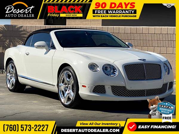 2014 Bentley Continental GT Convertible BEAUTIFUL inside and out! -... for sale in Palm Desert , CA – photo 11