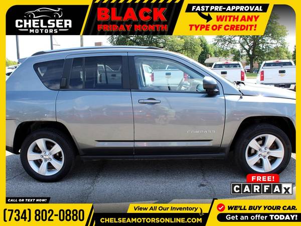 $142/mo - 2012 Jeep *Compass* *Latitude* - Easy Financing! - cars &... for sale in Chelsea, MI – photo 8