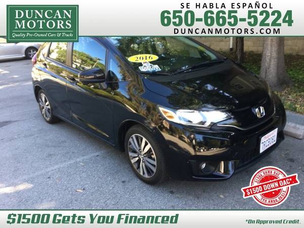 2016 Honda Fit 5dr HB CVT EX - cars & trucks - by dealer - vehicle... for sale in San Carlos, CA – photo 2