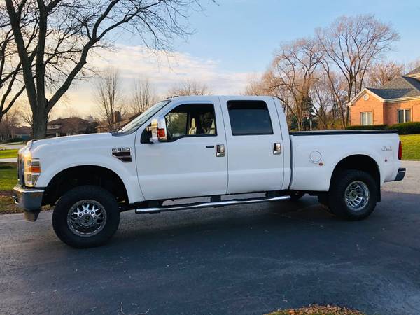 2008 FORD F350 CREW CAB LARIAT POWER STROKE DIESEL 4X4 LIKE NEW F... for sale in Deerfield, IL – photo 3