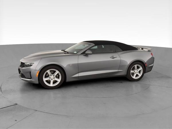 2019 Chevy Chevrolet Camaro LT Convertible 2D Convertible Gray - -... for sale in Palmdale, CA – photo 4